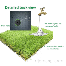 Herbe artificielle de la résistance à la résistance aux UV